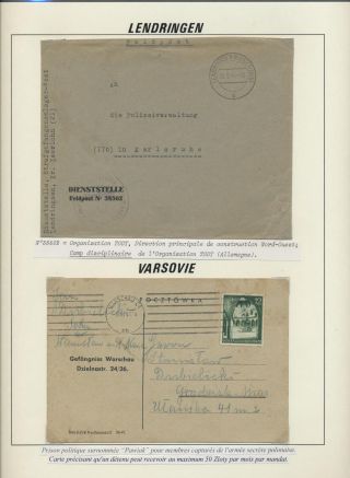 CAMPS, PRISONS, GHETTOS 1933-1945 – sheet 61