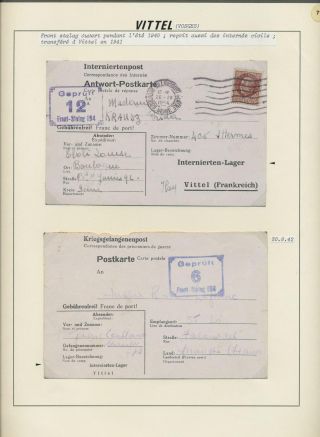 CAMPS, PRISONS, GHETTOS 1933-1945 – sheet 108