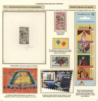 THE EVOLUTION OF PUPPETRY – sheet 18