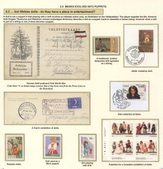 THE EVOLUTION OF PUPPETRY – sheet 19