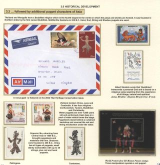 THE EVOLUTION OF PUPPETRY – sheet 28
