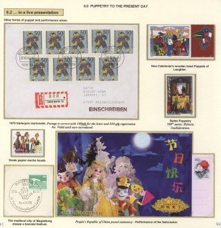 THE EVOLUTION OF PUPPETRY – sheet 85