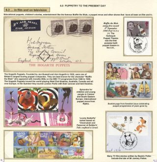 THE EVOLUTION OF PUPPETRY – sheet 92
