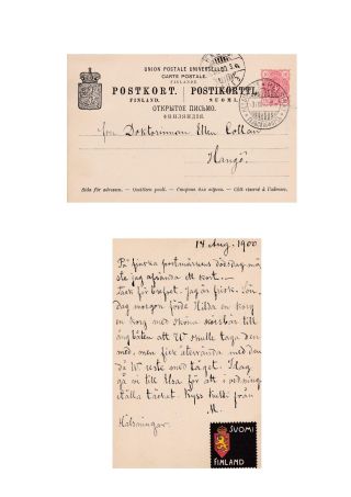 FINSKÁ SMUTEČNÍ ZNÁMKA – list 16
