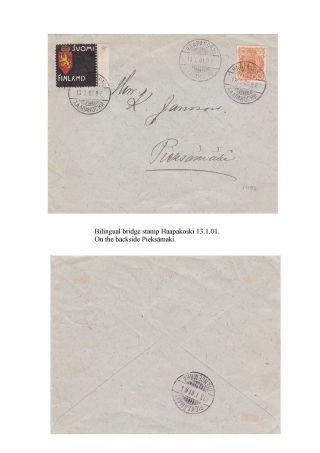 FINSKÁ SMUTEČNÍ ZNÁMKA – list 35