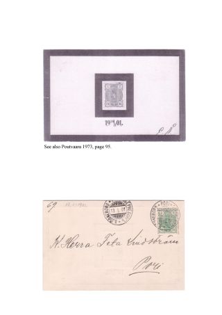 FINSKÁ SMUTEČNÍ ZNÁMKA – list 40