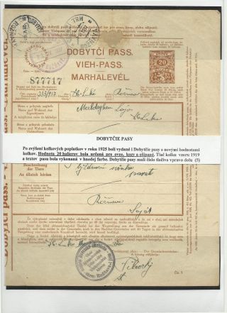 ČESKOSLOVENSKO - LISTINY S KOLKY 1918-1939 – list 18