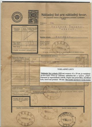 ČESKOSLOVENSKO - LISTINY S KOLKY 1918-1939 – list 28