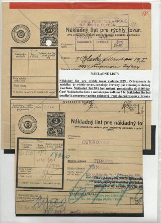 ČESKOSLOVENSKO - LISTINY S KOLKY 1918-1939 – list 29