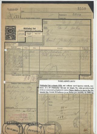 ČESKOSLOVENSKO - LISTINY S KOLKY 1918-1939 – list 32
