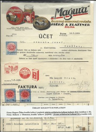 ČESKOSLOVENSKO - LISTINY S KOLKY 1918-1939 – list 55