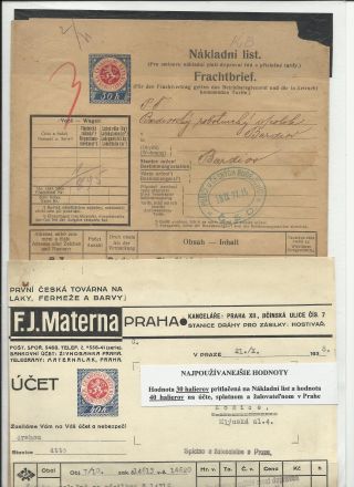 ČESKOSLOVENSKO - LISTINY S KOLKY 1918-1939 – list 58