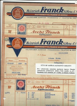 ČESKOSLOVENSKO - LISTINY S KOLKY 1918-1939 – list 62
