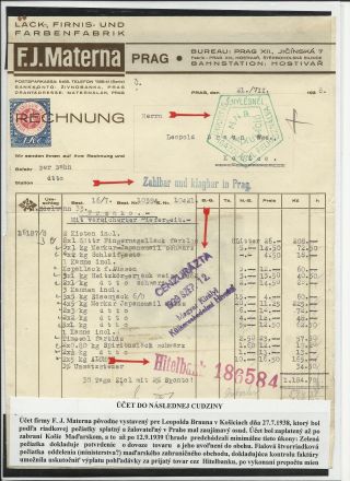 ČESKOSLOVENSKO - LISTINY S KOLKY 1918-1939 – list 64