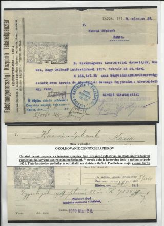 ČESKOSLOVENSKO - LISTINY S KOLKY 1918-1939 – list 67