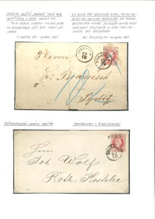 ÖSTERREICH: GANZSACHENUMSCHLÄGE UND SONSTIGE GANZSACHEN 1867-1918 – Blatt 11