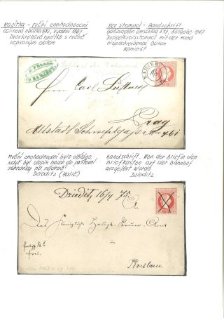 ÖSTERREICH: GANZSACHENUMSCHLÄGE UND SONSTIGE GANZSACHEN 1867-1918 – Blatt 12