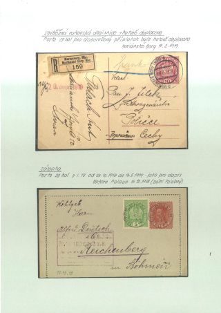 CELINY ČSR 1918-1924 – list 3