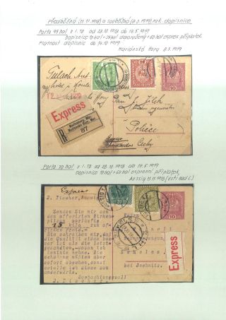 CELINY ČSR 1918-1924 – list 4
