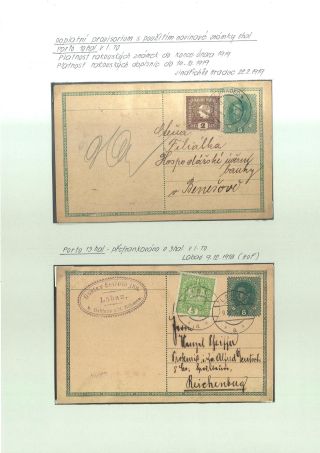 CELINY ČSR 1918-1924 – list 5