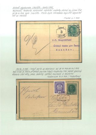 CELINY ČSR 1918-1924 – list 6