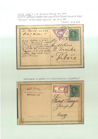 CELINY ČSR 1918-1924 – list 7