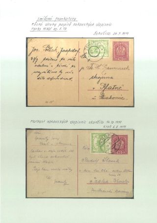 CELINY ČSR 1918-1924 – list 12