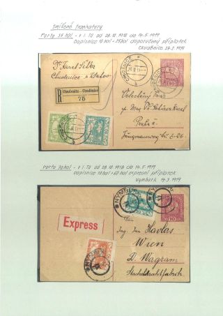 CELINY ČSR 1918-1924 – list 17