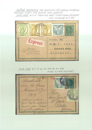 CELINY ČSR 1918-1924 – list 18