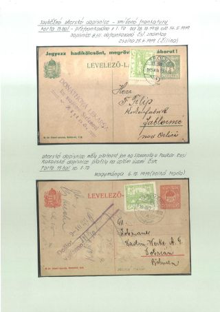 CELINY ČSR 1918-1924 – list 20