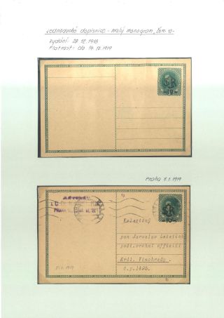 CELINY ČSR 1918-1924 – list 22