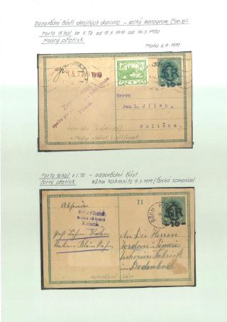 CELINY ČSR 1918-1924 – list 25