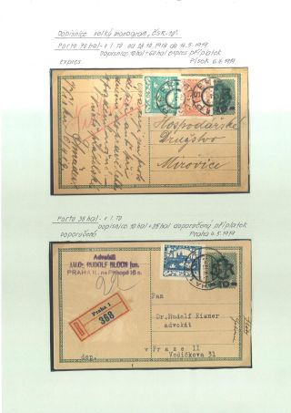 CELINY ČSR 1918-1924 – list 35