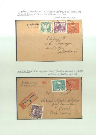 CELINY ČSR 1918-1924 – list 43
