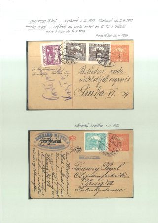 CELINY ČSR 1918-1924 – list 45