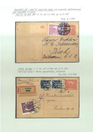 CELINY ČSR 1918-1924 – list 52