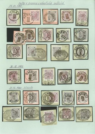 RAKOUSKO - IX. EMISE 1899-1908 – list 14