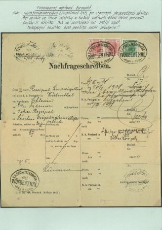 RAKOUSKO - IX. EMISE 1899-1908 – list 20