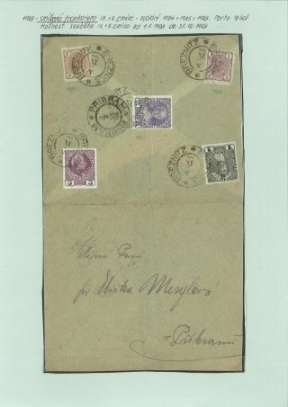 RAKOUSKO - IX. EMISE 1899-1908 – list 35