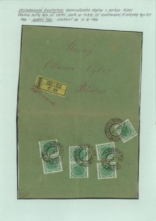 RAKOUSKO - IX. EMISE 1899-1908 – list 75