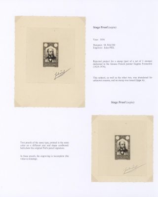 ALGERIA 1930-1956, PROOFS – sheet 6