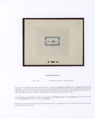 ALGERIA 1930-1956, PROOFS – sheet 8
