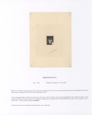 ALGERIEN 1930-1956, DRUCKPROBEN – Blatt 28