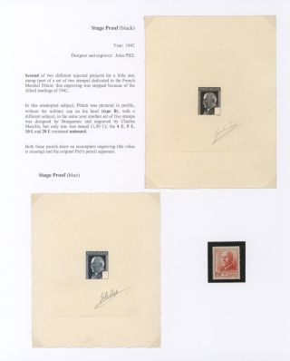 ALGERIEN 1930-1956, DRUCKPROBEN – Blatt 30