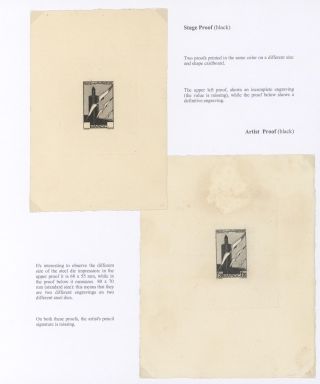 MOROCCO 1917-1955, PROOFS – sheet 8