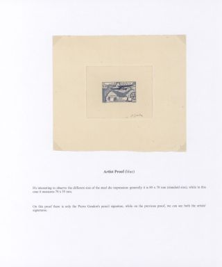 MOROCCO 1917-1955, PROOFS – sheet 11