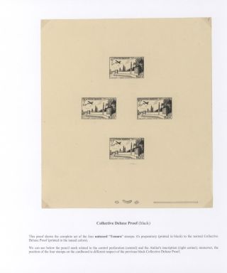 MOROCCO 1917-1955, PROOFS – sheet 34