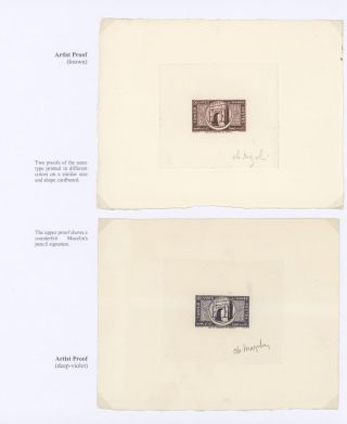 TUNISIA 1943-1959, PROOFS – sheet 6