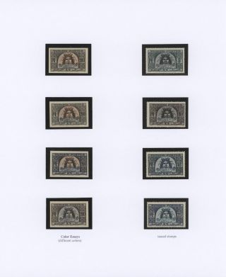 TUNISIA 1943-1959, PROOFS – sheet 8