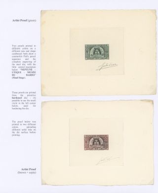 TUNISIA 1943-1959, PROOFS – sheet 10